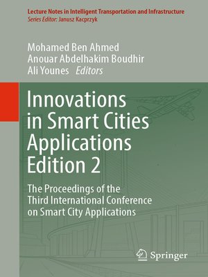 cover image of Innovations in Smart Cities Applications Edition 2